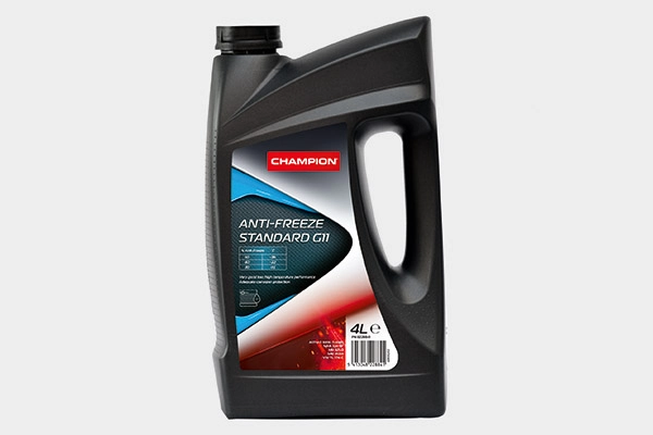 Антифриз (концентрат) 4л - ANTI-FREEZE STANDARD G11 концентрат синий CHAMPION OIL, 8228841